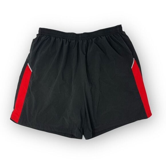 Nike Dri Fit Running Hiking Athletic Shorts Back Zip Pocket Brief Women’s Size M - Picture 1 of 10